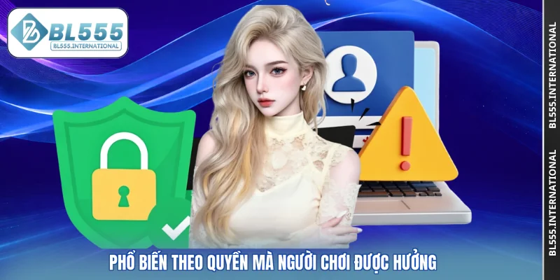 Phổ biến theo quyền mà người chơi được hưởng